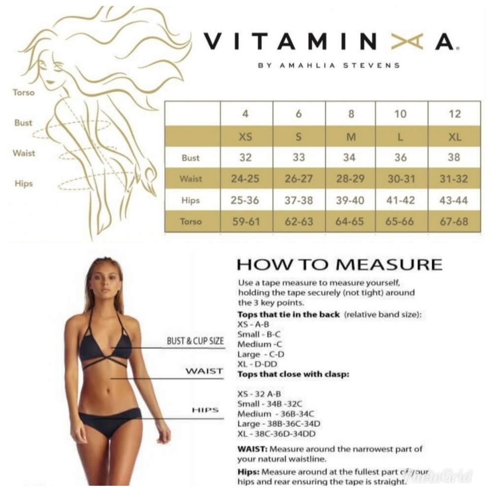 NWOT Vitamin A Multi-Color Bikini - Picture 8 of 8